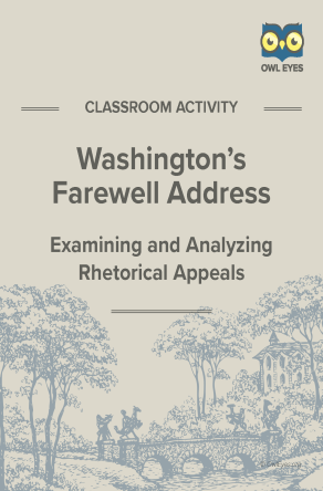 Washington's Farewell Address Rhetorical Appeals Activity