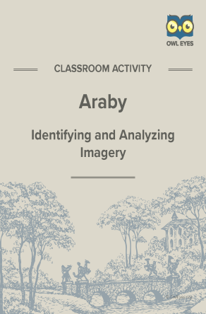 Araby Imagery Activity