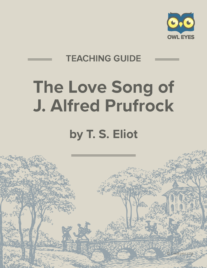 analysis of the love song of j alfred prufrock pdf