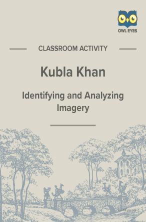 Kubla Khan Imagery Activity