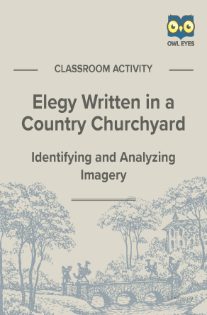 Elegy Written in a Country Churchyard Imagery Activity