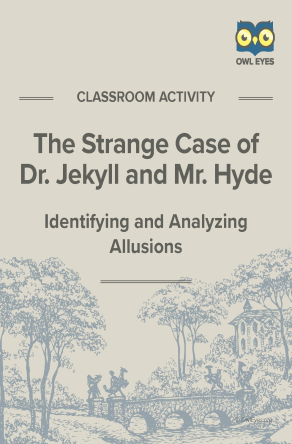 Dr. Jekyll and Mr. Hyde Allusion Activity