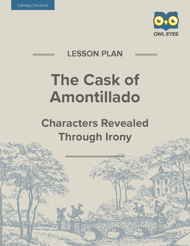 the cask of amontillado literary devices